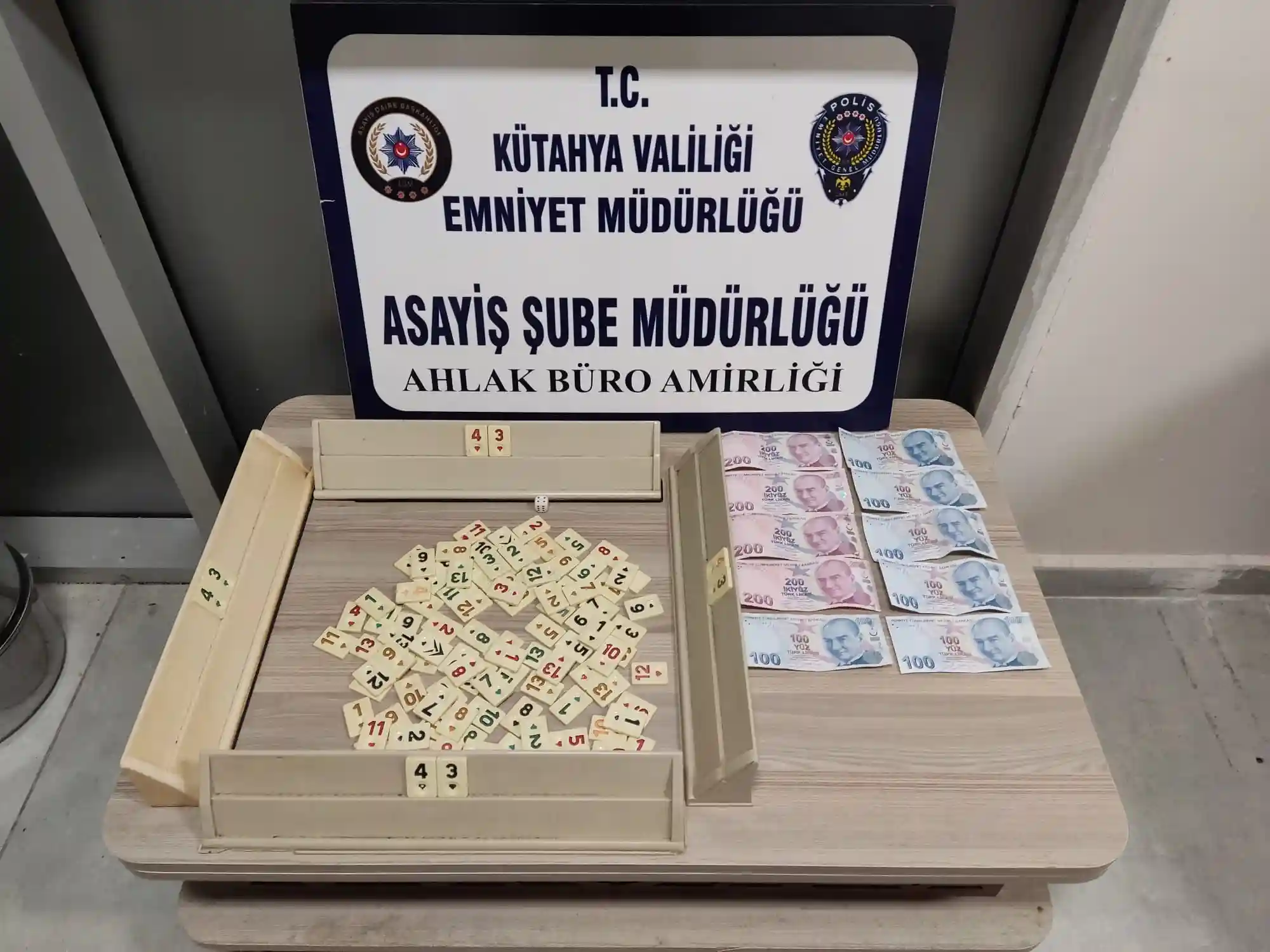 Kütahya’da kumar oynanan kıraathaneler mühürleniyor 