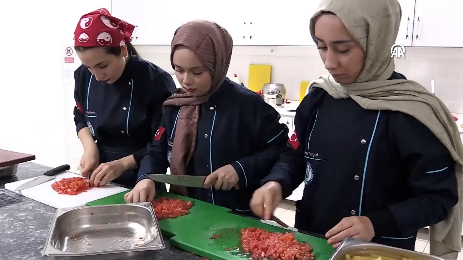 Bayburt Üniversitesinde aşçılık eğitimi