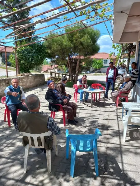 Gediz'de çiftçi eğitimine yönelik anket çalışması yapıldı