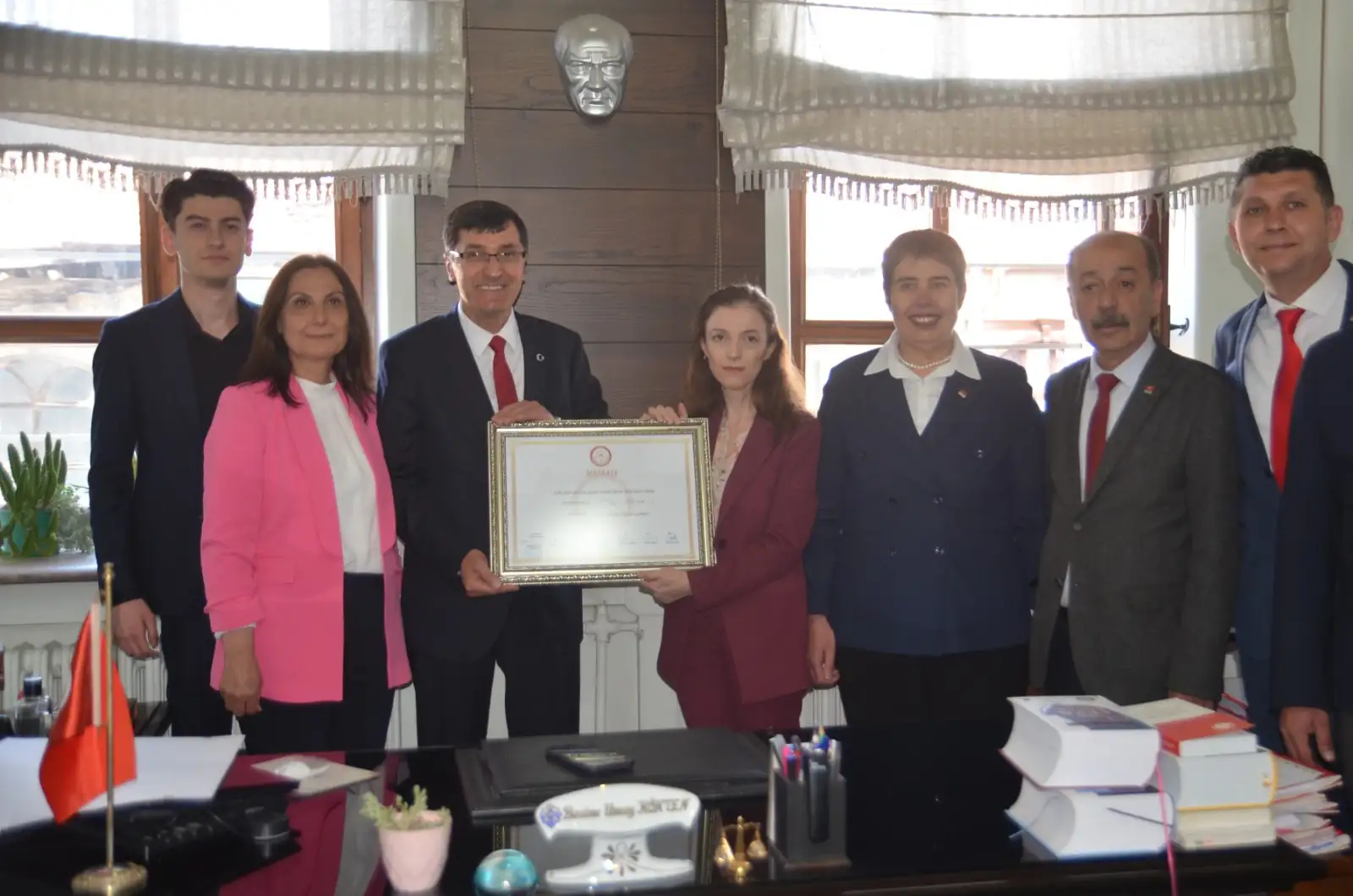 Kütahya Belediye Başkanı Kahveci göreve başladı