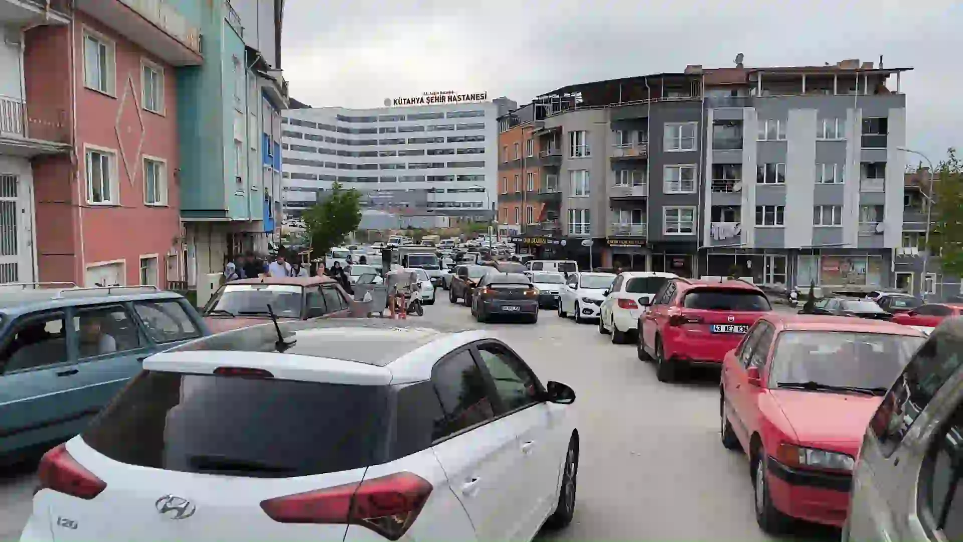 Kütahya Şehir Hastanesi’ne giderken bu kavşağa dikkat!