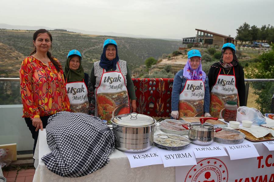 Uşak'a özgü lezzetler Türk Mutfağı Haftası'nda tanıtıldı