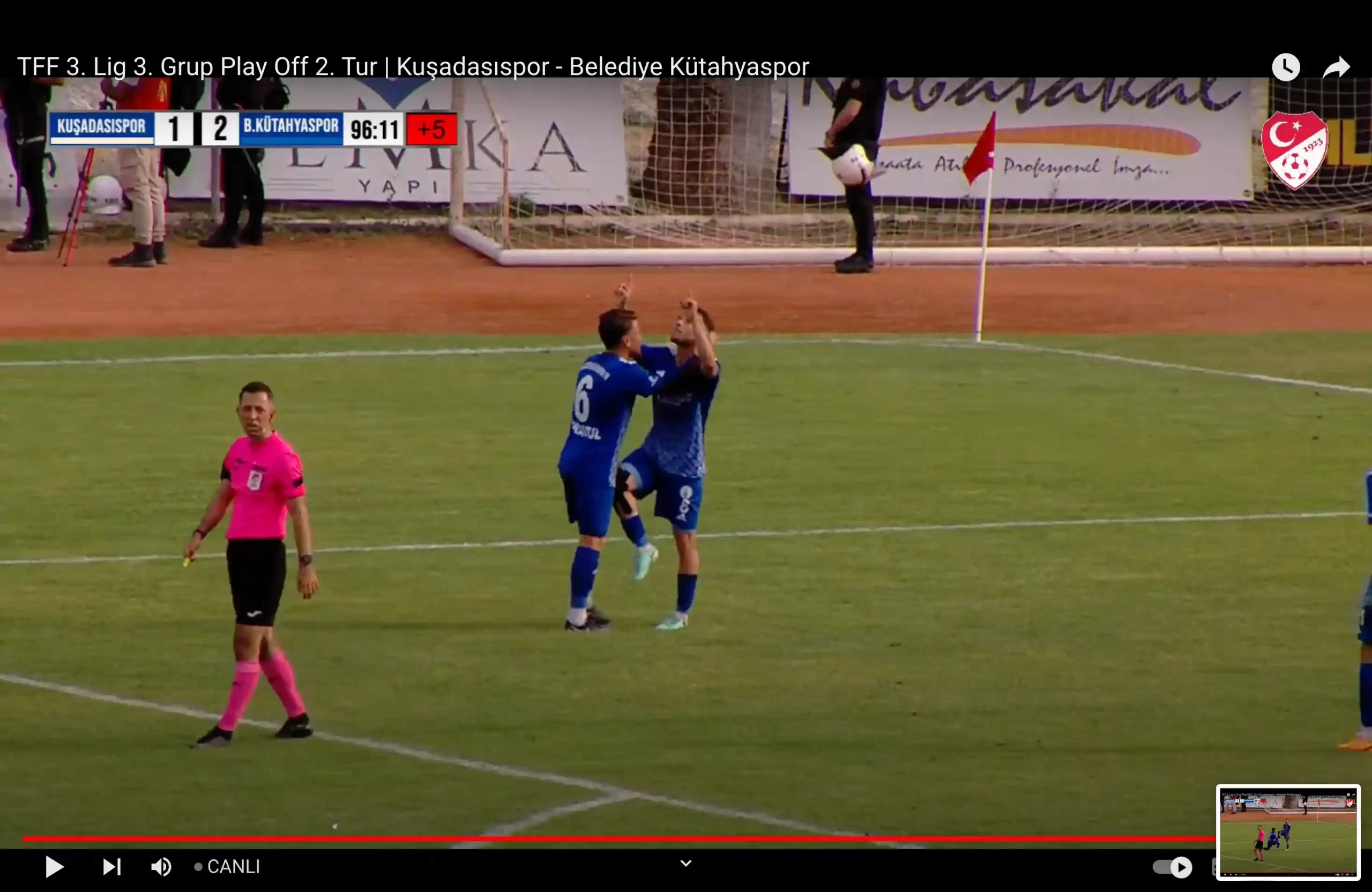 Belediye Kütahyaspor adım adım 2. Lig’e