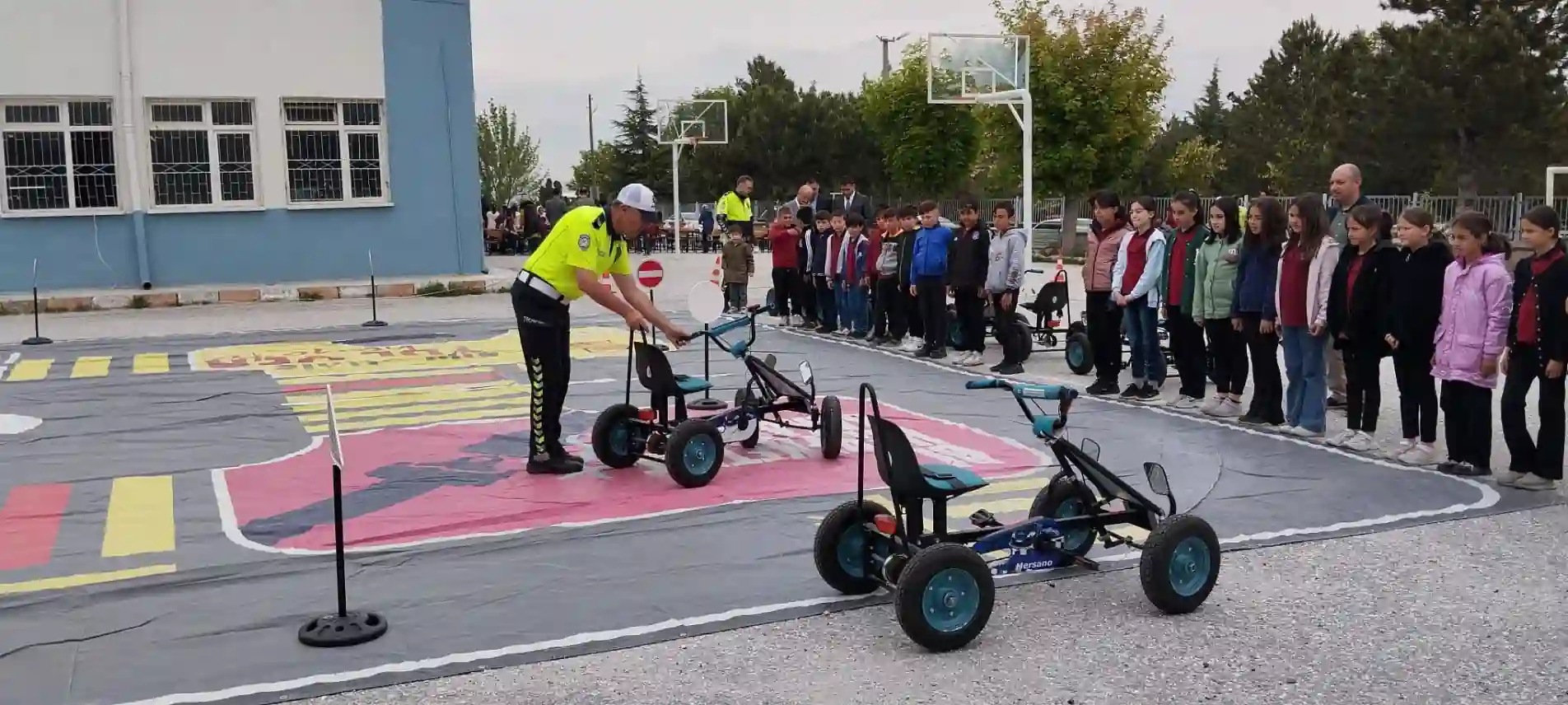 Kütahya’da miniklere trafik eğitimi