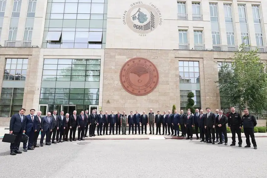 Kütahya Valisi Işın Ankara’da toplantıya katıldı  