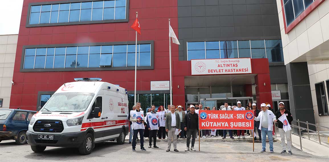 Kütahya'da hasta yakınının hemşireyi darbettiği iddiası