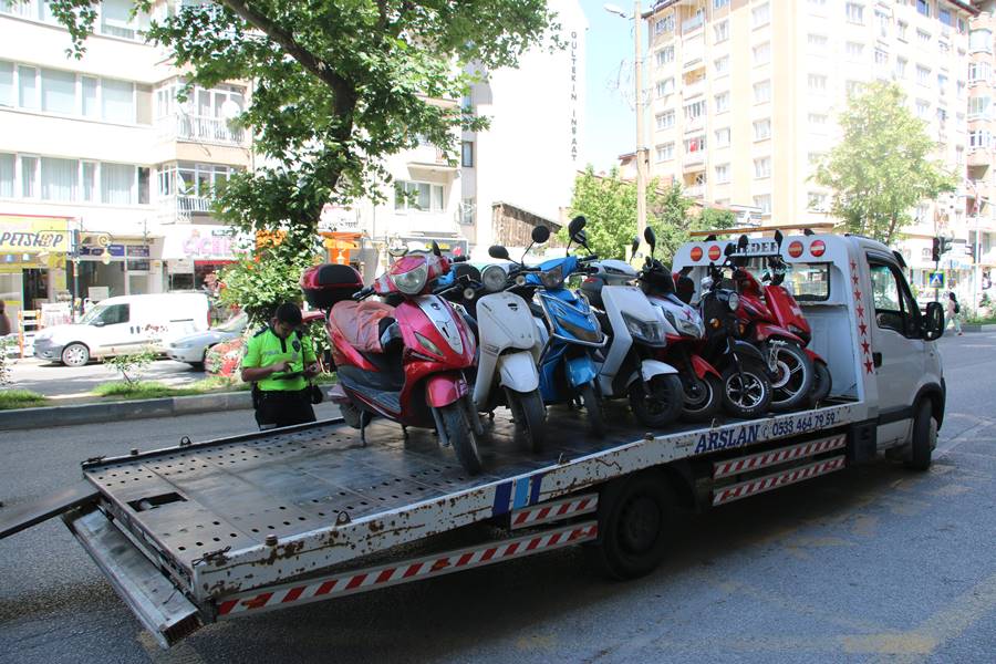 Kütahya’da elektrikli bisiklet denetimleri başladı