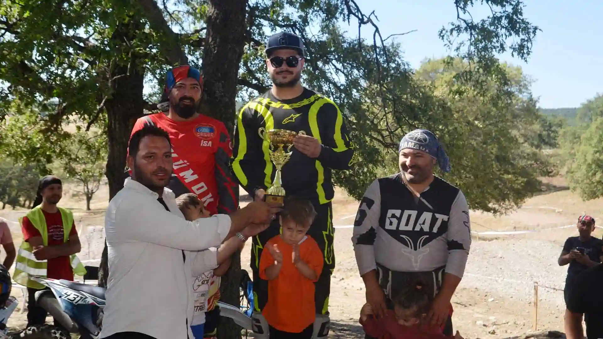 Kütahya'da Süper Enduro Motosiklet Yarışları yapıldı