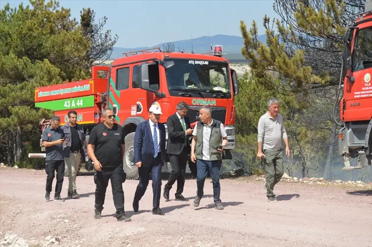 Kütahya’da orman yangını kontrol altına alındı