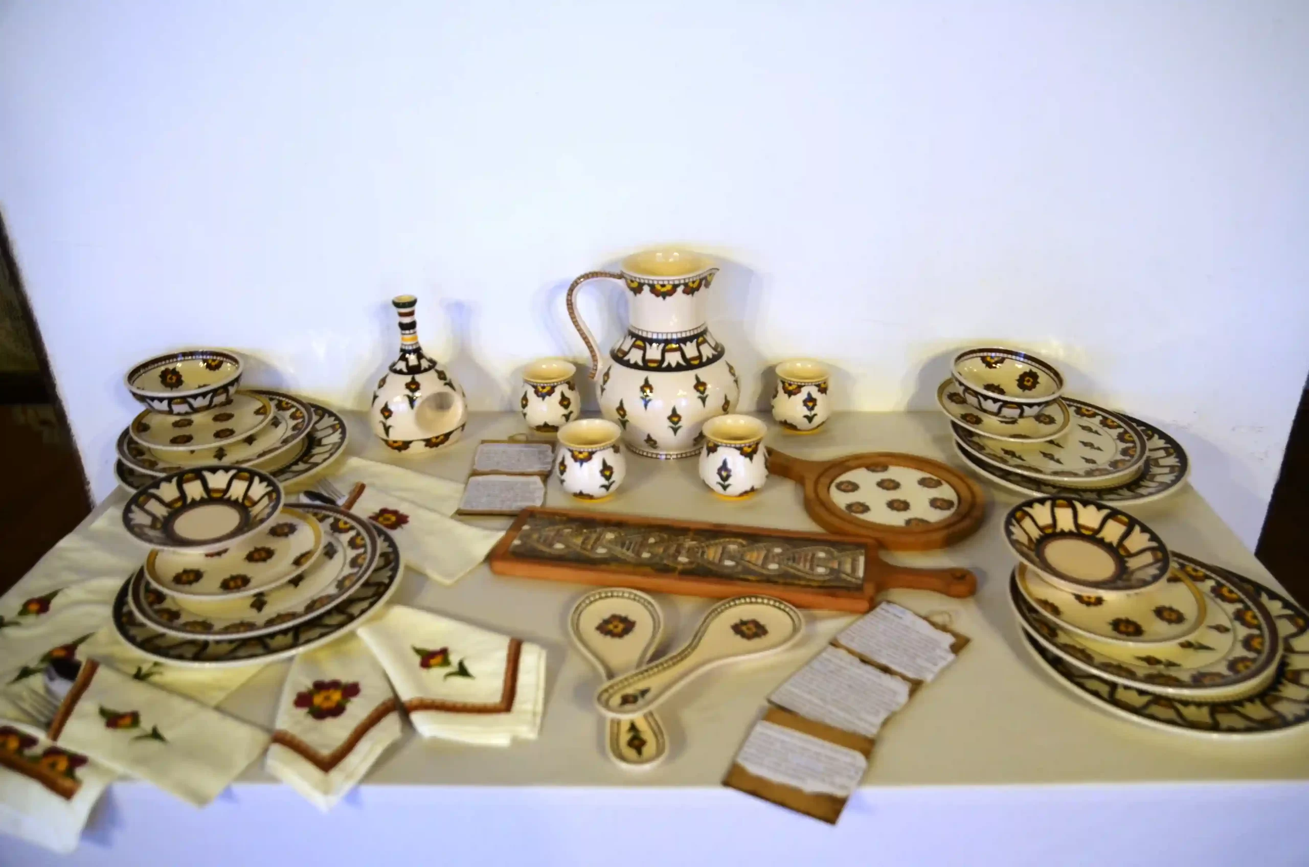 Kütahya'da seramik ürünler ve Hatay'ın yöresel lezzetleri tanıtıldı