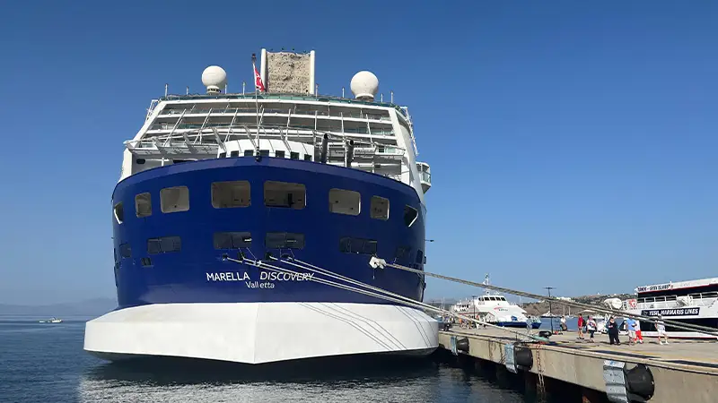 Marella Discovery Bodrum Limanı'na demirledi