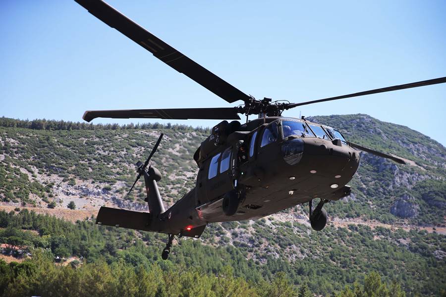 Muğla'da jandarmadan helikopter destekli trafik denetimi