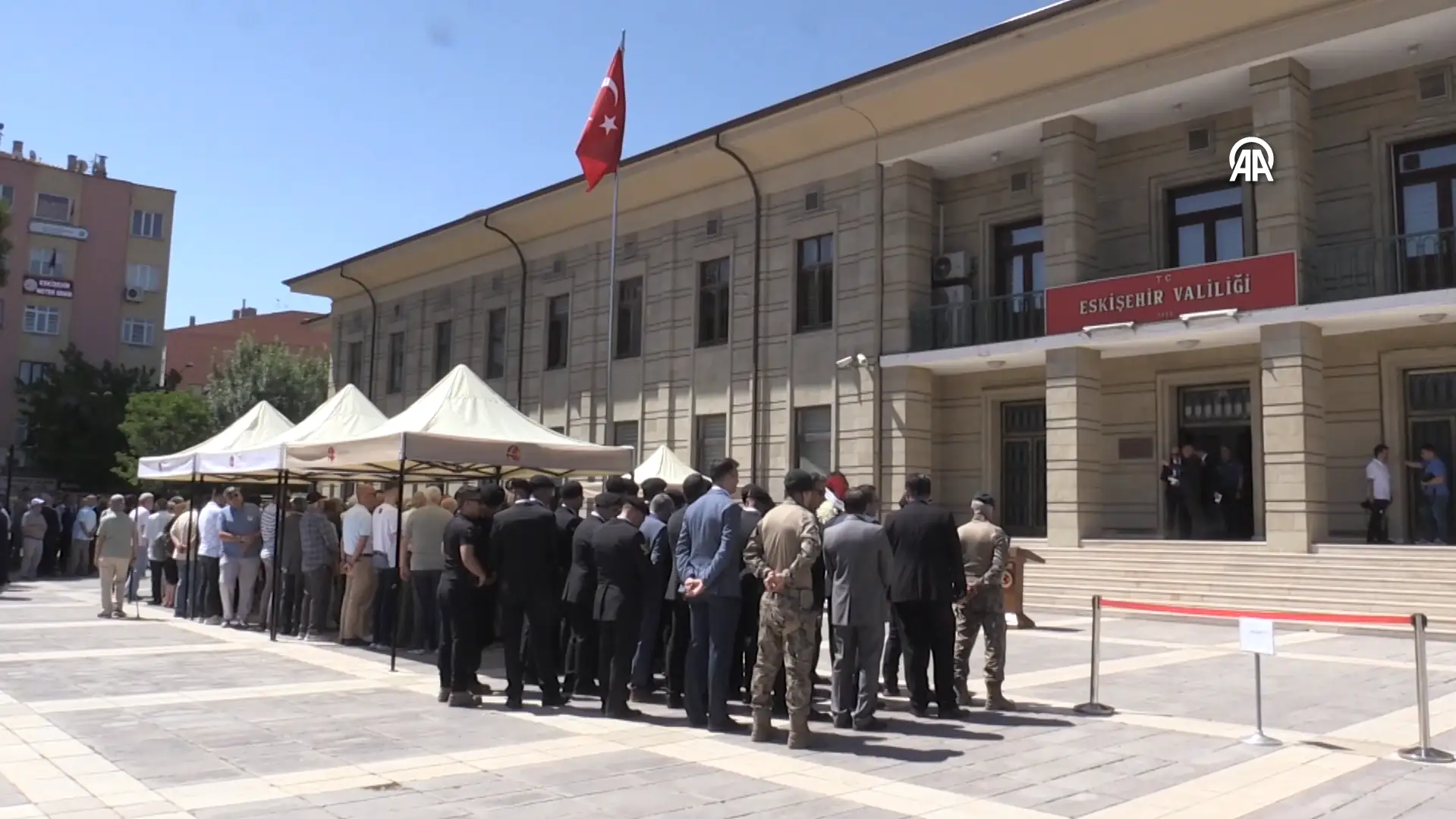 Vefat eden Vali Yardımcısı Tütüncü için tören düzenlendi