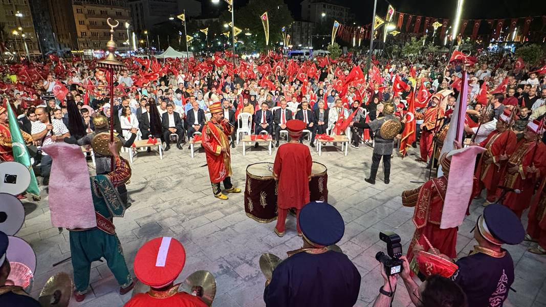 Kütahya'da 15 Temmuz Demokrasi ve Milli Birlik Günü anma etkinliği düzenlendi