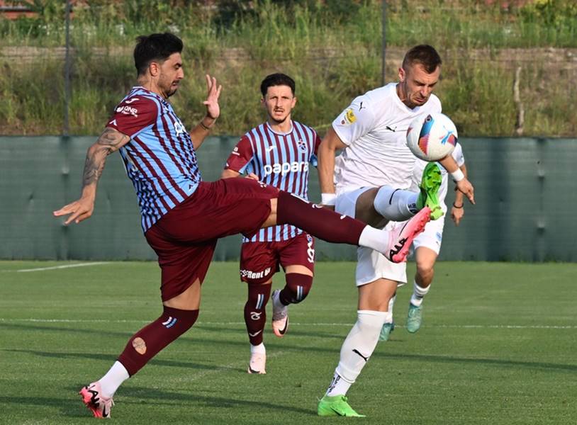 Trabzonspor, hazırlık maçında Zeleznicar Pancevo'yu 3 golle geçti