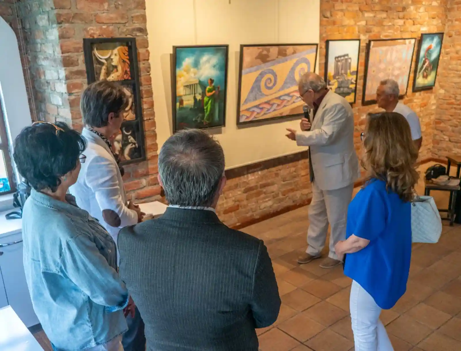 KÜSAD, Eskişehir’de Aizonai’yi resimlerle anlattı