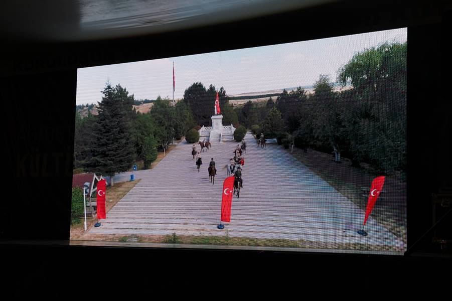 Kütahya’da Zaferin Yolu, Ruhundaki Ateş belgeseli yoğun ilgi gördü