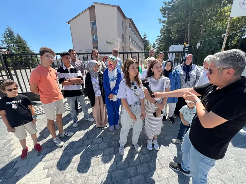 Kütahya’da lise son sınıf öğrenci ve velilerin staj tepkisi