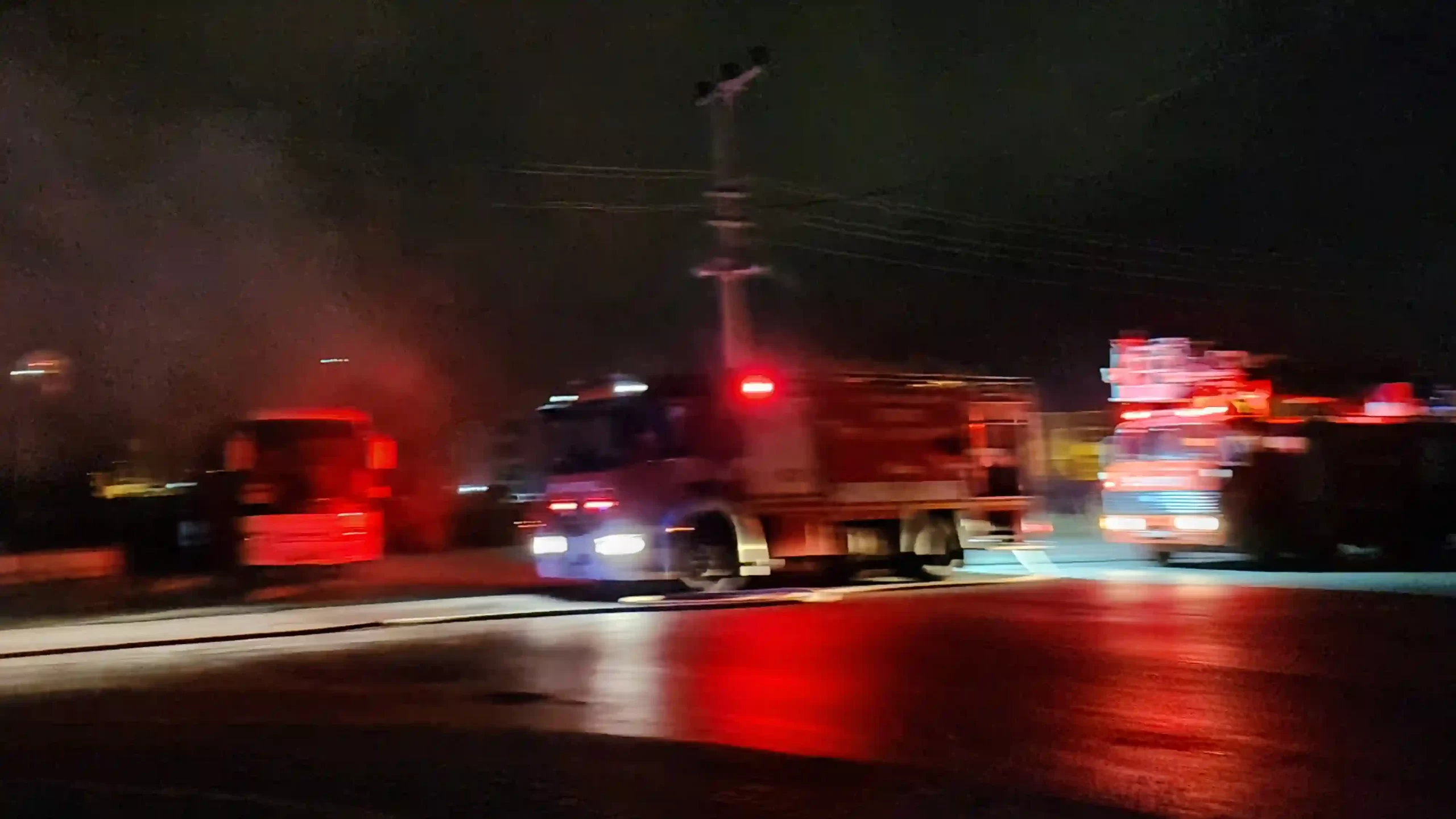 Kütahya’da markette yangın