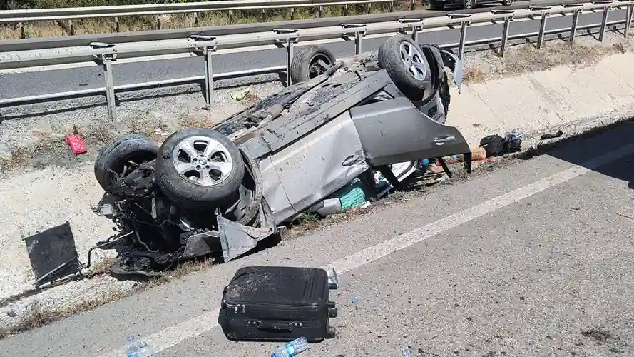 Kütahya’da zincirleme trafik kazası 6 yaralı