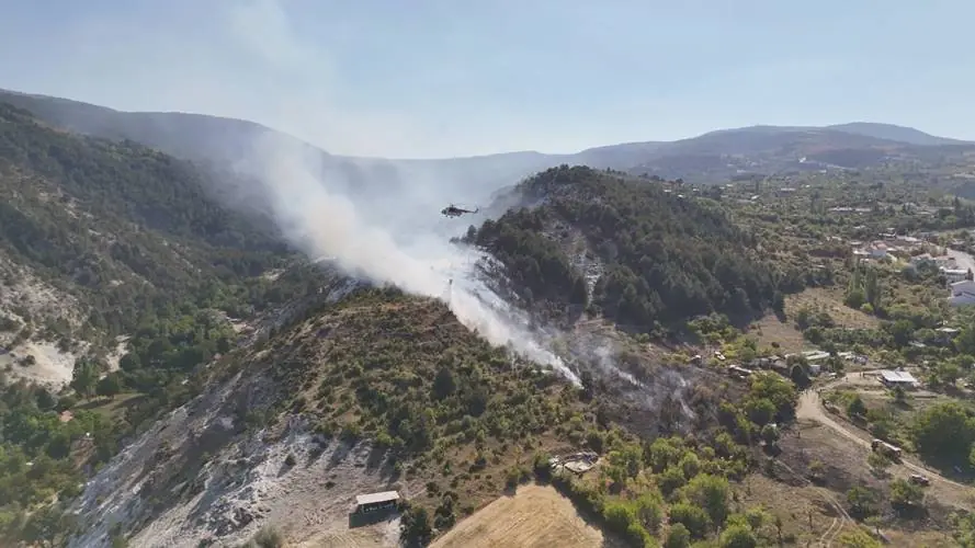 Kütahya'daki yangında son durum