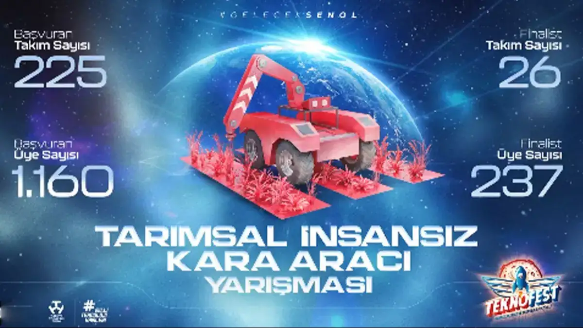 Tarımsal İnsansız Kara Araçları İzmir'de yarıştı