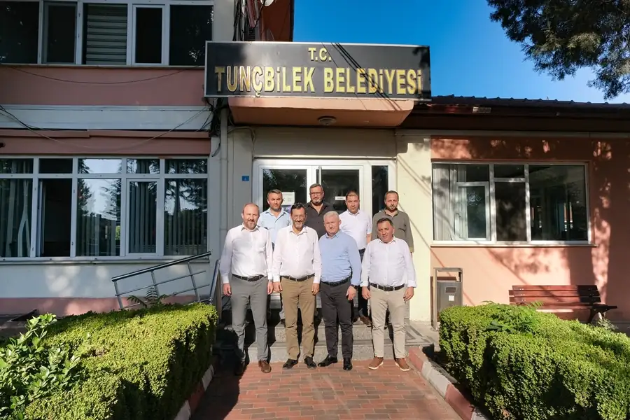 Tavşanlı Belediye Başkanı Derin, başkanlarla bir araya geldi