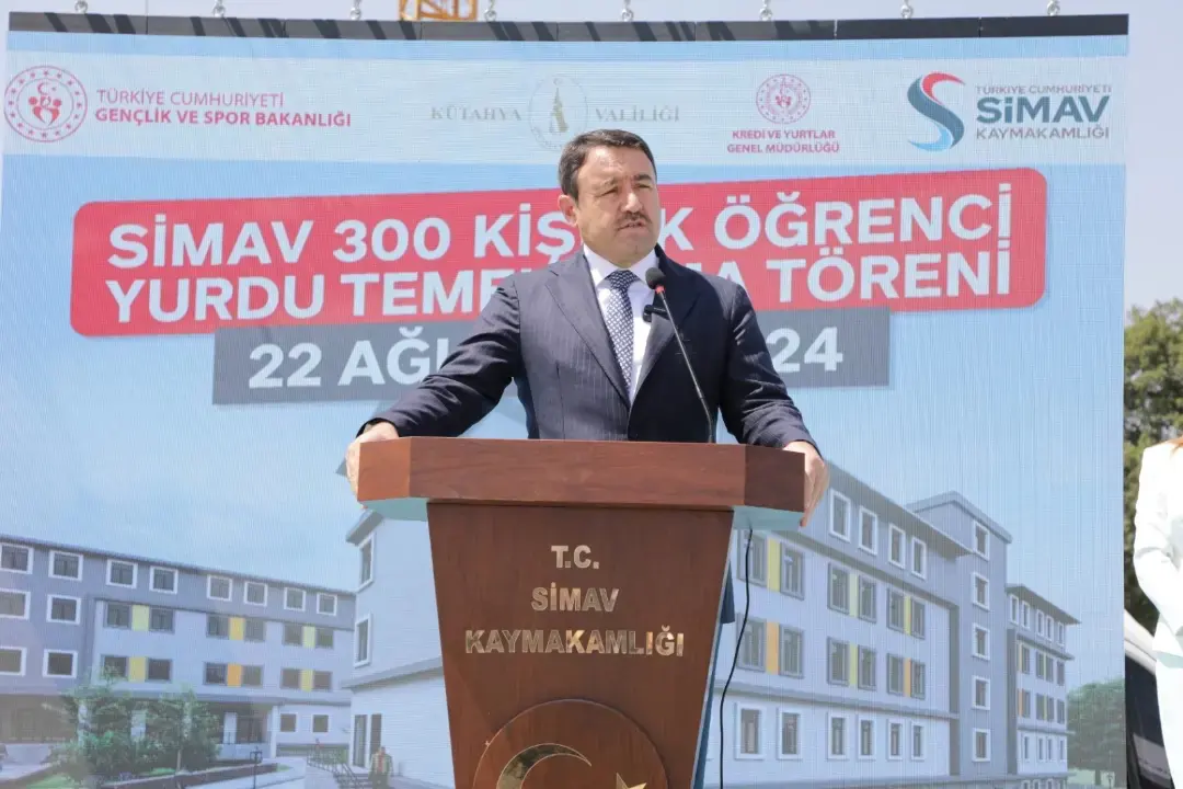 Kütahya’da 300 kişilik yurt için temel atıldı