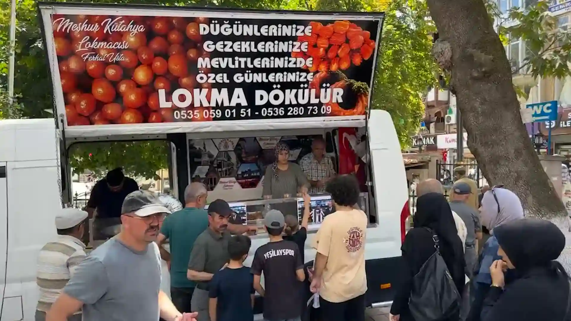 Kütahya’da Beşiktaşlı taraftarlardan yönetime lokmalı teşekkür 