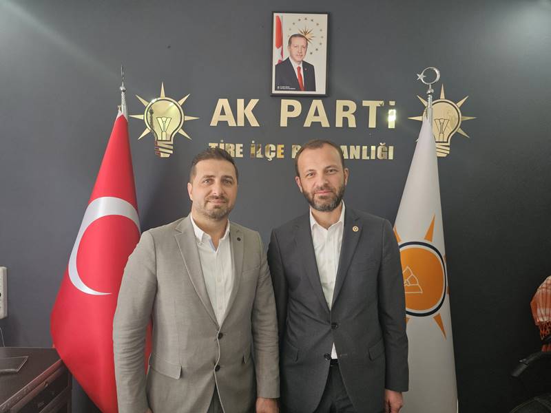 AK Parti Kütahya Milletvekili Bayırcı, Tire'de partililerle buluştu