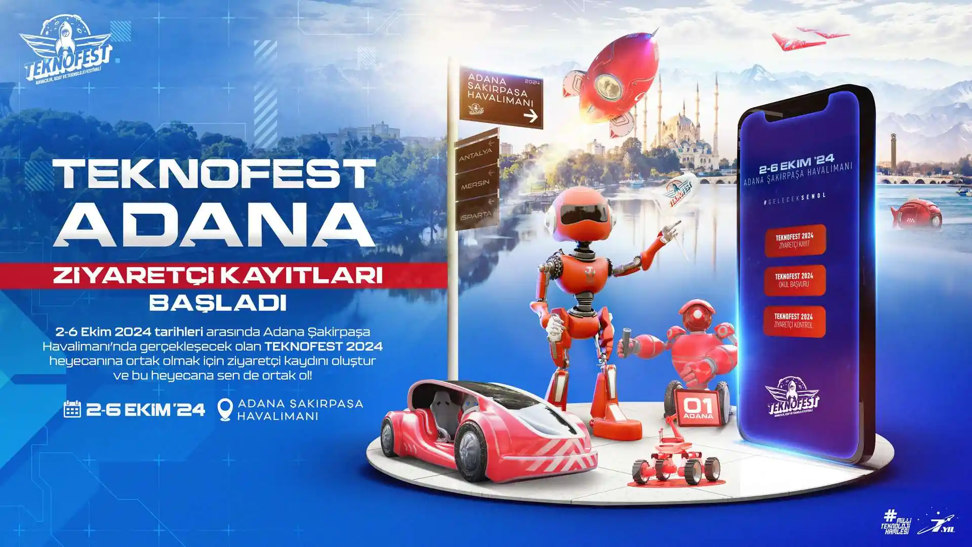 TEKNOFEST Adana için kayıtlar başlıyor