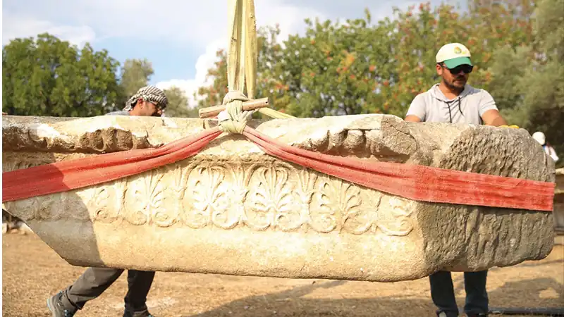 Tanrıça Hekate'nin tapınağı eski görünümüne dönüyor