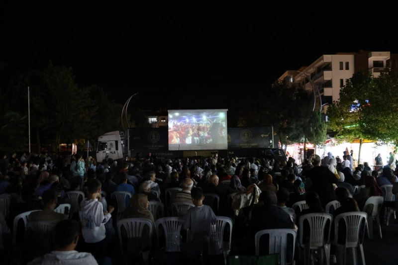 Kütahya Gediz’de vatandaşlar açık havada buluştu 