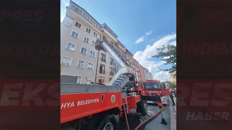 Kütahya’da bir işyerinde yangın 