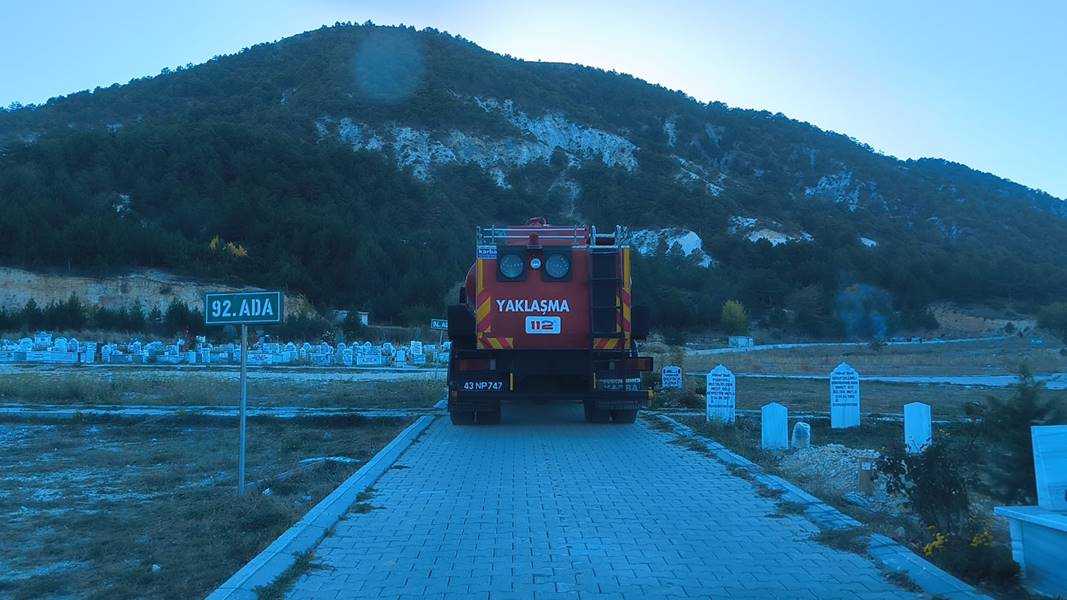 Kütahya’da gençler bu kez neredeyse ormanı yakacaktı