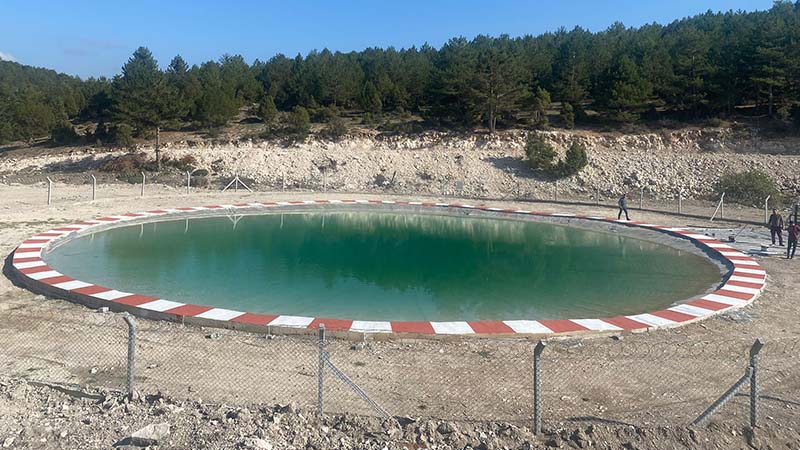 Kütahya'da yangınla mücadelede havuz sayısı arttırıldı