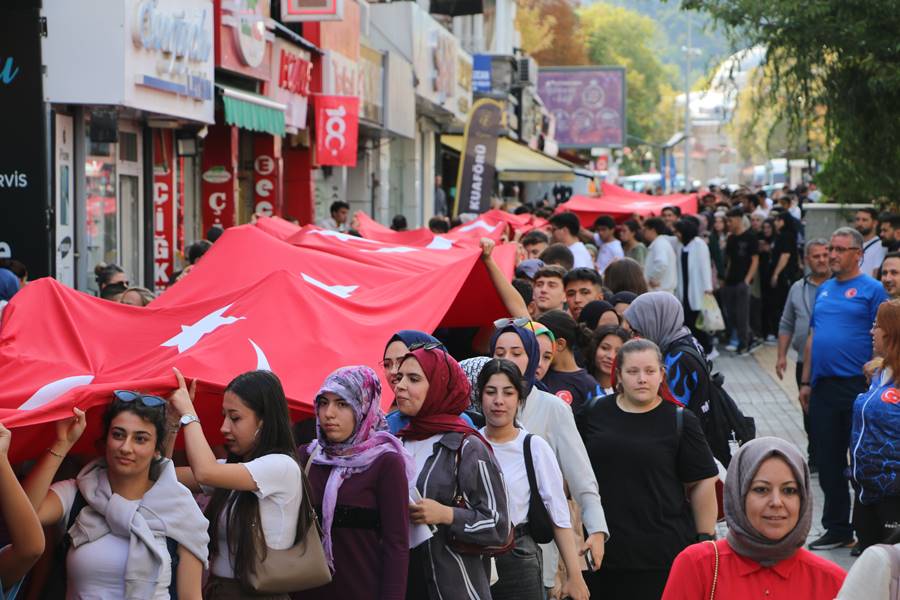 Kütahya spor için yürüdü, Amatör Spor Haftası başladı