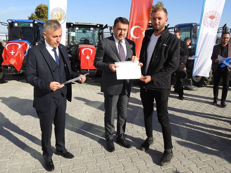 Kütahya’da Orköy Destekleri sertifika töreni gerçekleştirildi